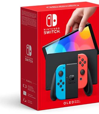 NINTENDO SWITCH OLED 64GB 7" BLUE/RED NEON