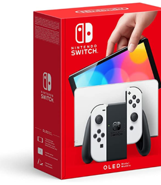 NINTENDO SWITCH OLED 64GB 7" BLANCO/NEGRO