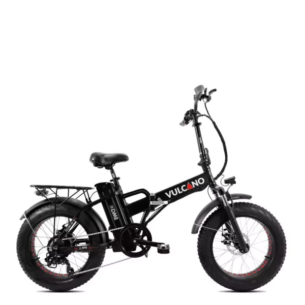 Bici elettrica Fat Bike 500W Vulcano Deluxe V2.4.7 con batteria da 15ah 48V⁸