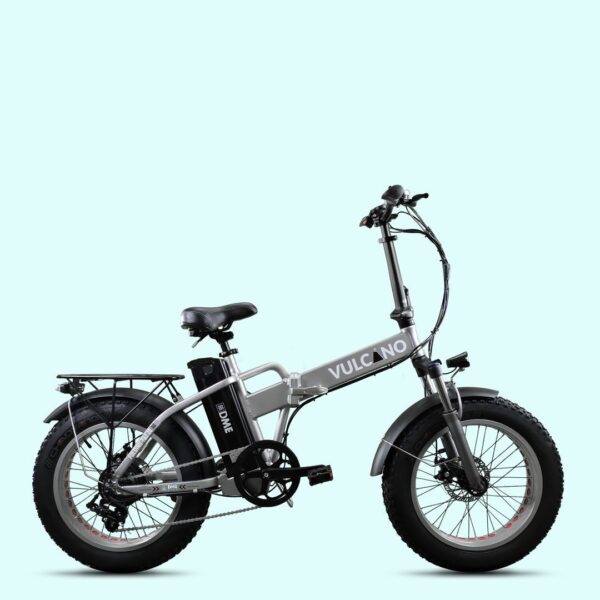 Fat Bike 500W Vulcano Deluxe V2.4.5 Grigio